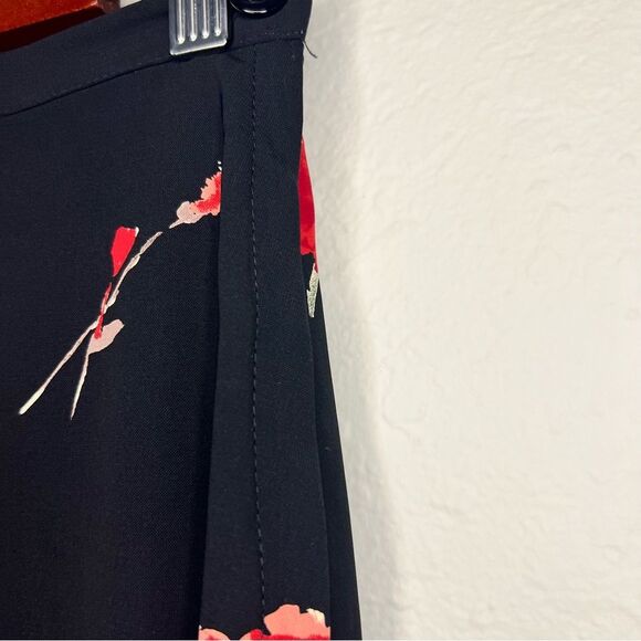 Vintage floral A-line skirt 🌺 intriguing threads 🌺excellent condition🌺 medium - Picture 5 of 5